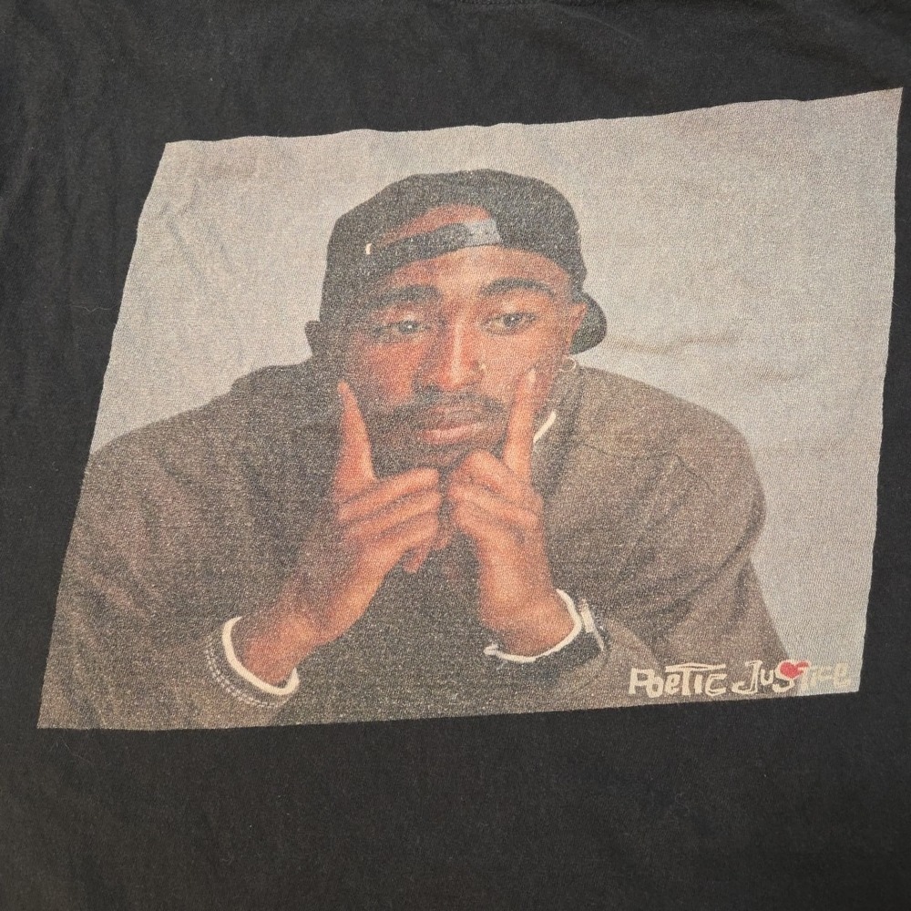 Poetic Justice Tupac Mall T-Shirt Long Sleeve (Size Large)‎ - Picture 6 of 8